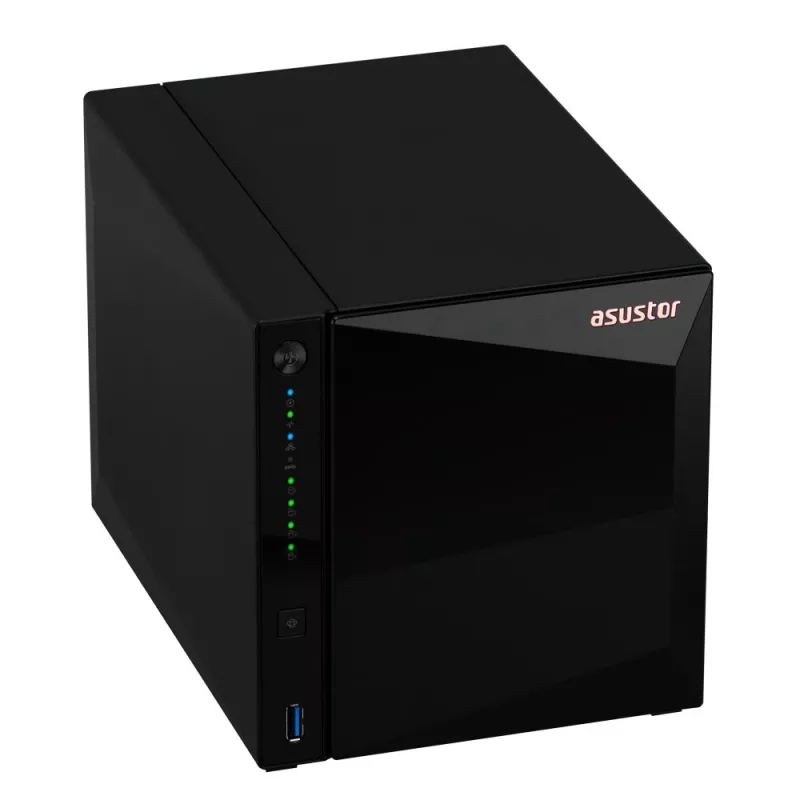Asustor DRIVESTOR 4 Pro Gen2 AS3304T V2 NAS Realtek RTD1619B 2 GB DDR4 ADM Schwarz