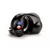 Elektrischer Tisch-Lebensmittelschneider SMAPP 294.5 – 300 W, Schnittstärke 1–15 mm, Edelstahlklinge, Kindersicherung, weiß