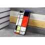 Schutzhülle iKins für Apple iPhone 8/7 Mondrian Schwarz