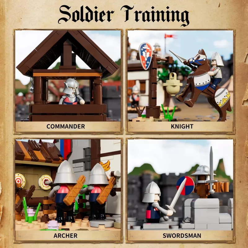 Lumibricks Trainingsgelände Bauset