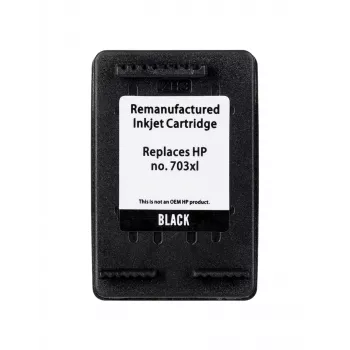Superbulk Druckertinte HP B-H703BK (Ersatz für HP 703 CD887) Standard Schwarz