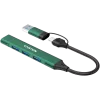 CANYON Hub DS-02 4in1 USB-A/C Grün