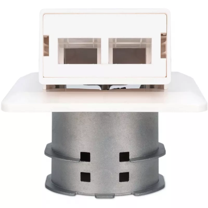 Digitus FTTH Glasfaser-Unterputz-Wandanschlussdose DN-93201 SC/LC-Adapter 86x30x86mm