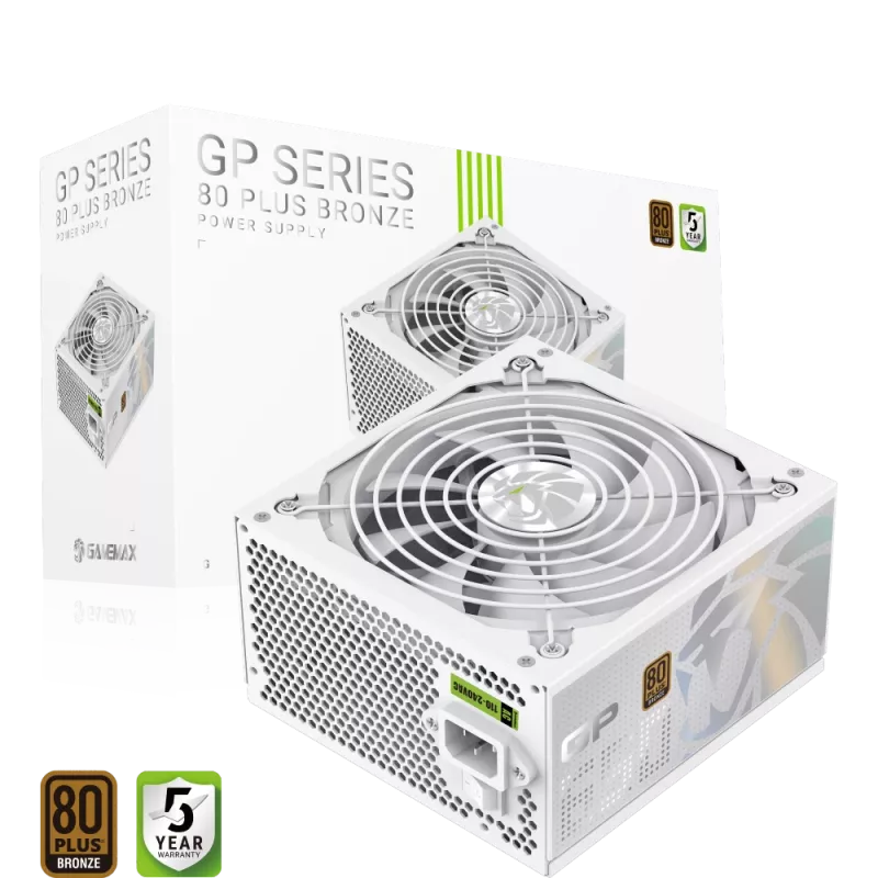 Gamemax Netzteil, 80 PLUS, Bronze | GP 650B WH | 650 W