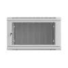 Rack-Schrank 19 inch 6U 600x600 grau perforiert