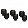 Thermal Grizzly DeltaMate Extender MF14 – Wasserkühlungsanschluss, Schwarz, 6 Stk. (TG-DM-FIT-6007)