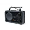 Muse | 2-Band-Tragbares Radio | M-06DS | AUX-Eingang | Grau