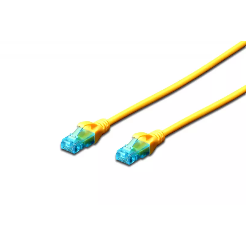 Digitus DK-1512-020/Y Ethernet-Patchkabel Gelb