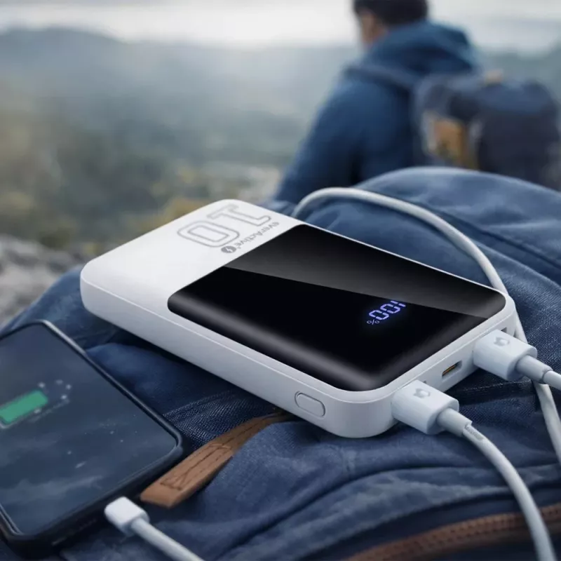 Powerbank everActive EB-10Q 10.000 mAh, 2× USB-Ausgänge, 22,5W QC4.0
