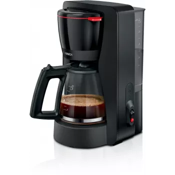 Filterkaffeemaschine Bosch TKA2M113, 1,25 l Wassertank, 15 Tassen, schwarz