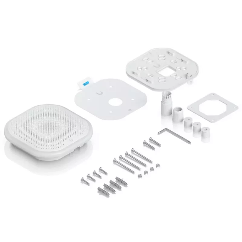 Kabelgebundene Sirene Ubiquiti Siren POE Innen/Außen Aluminium Polycarbonat