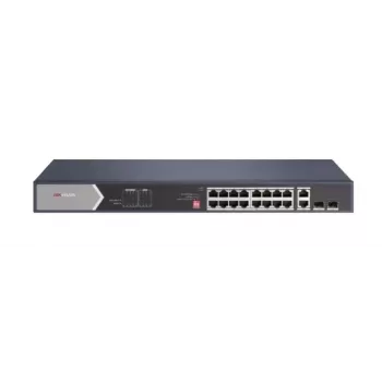 Hikvision DS-3E0520HP-E Netzwerk-Switch Unmanaged Gigabit Ethernet (10/100/1000) Power over Ethernet (PoE) Blau