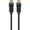 Essential Kabel DisplayPort Plug > DisplayPort Plug, 8K / 120Hz (Schwarz, 1 Meter, 40 Gbit/s, DisplayPort 2.0 / 2.1)