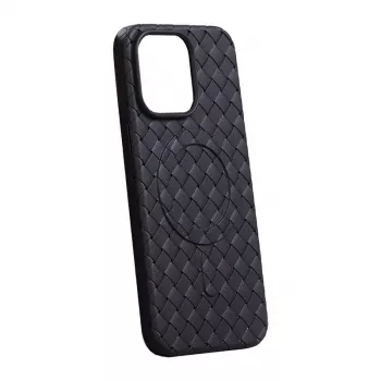 Schutzhülle mit Magnet Joyroom JR-BP005 für iPhone 15 Pro, schwarz, MagSafe-kompatibel, Rundumschutz