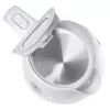 Wasserkocher Adler AD 1373 – 1 L Fassungsvermögen, 850 W, weiß, 360°-Basis, Polypropylen