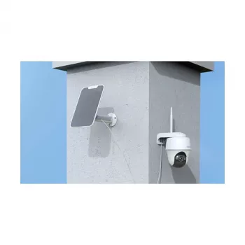 IP-Sicherheitskuppelkamera Reolink B430 + Solar, 5 MP, kabellos, Batterie- und Solarstrom, Wandmontage, innen/außen, weiß