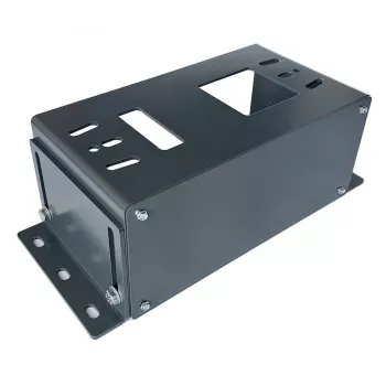 Montagebasis 15,5–24 cm ZINK RAL7016 für NICE-, FAAC-, GENIUS-, BENINCA-, KEY-, CAME- und ROGER-Antriebe