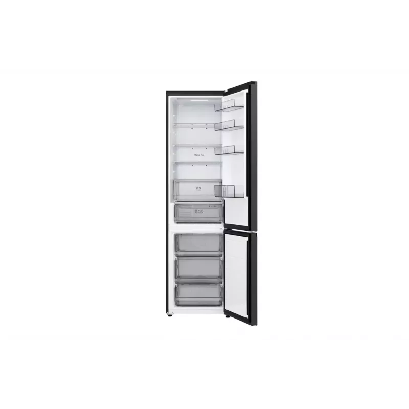 LG GBBSJ1CCEP Kühl-Gefrierkombination Freistehend 333 L Schwarz
