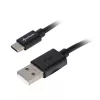 USB 2.0 A auf USB-C Kabeladapter Sharkoon 0,5 m, schwarz