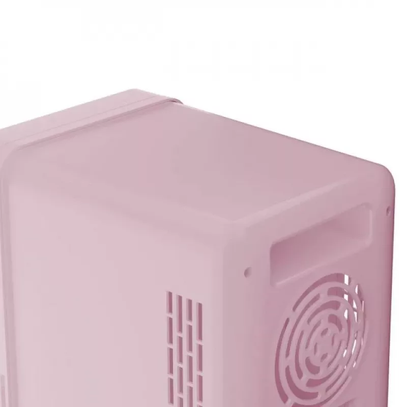 Mini-Kühlschrank mit LED-Makeup-Spiegel Elle ESDAFX04PUEU 4 L, lila