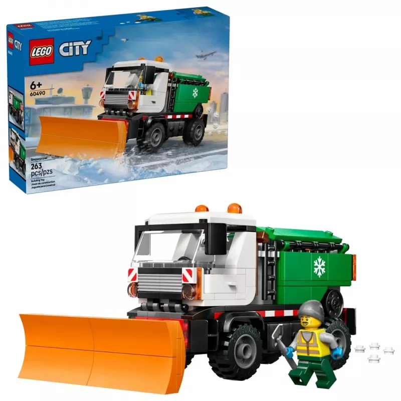 LEGO CITY 60490 Schneepflug