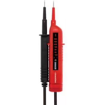 BENNING Spannungsprüfer 12-690 V AC/DC Spannungs-/Durchgangsprüfer PROFIPOL+ (020023)