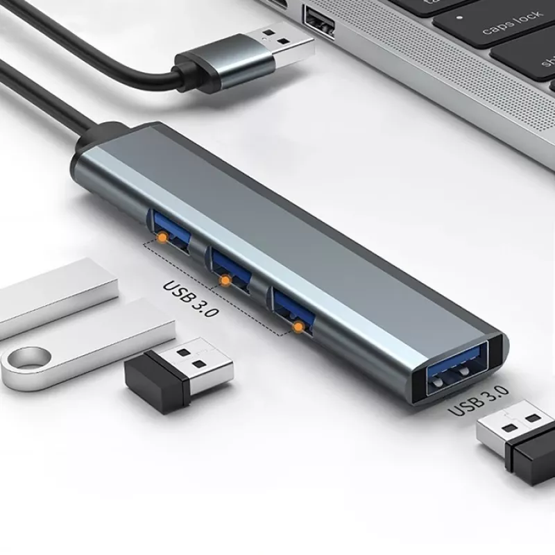 HUB-Adapter USB 3.0 4in1, 4x USB 3.0