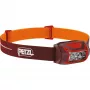 Stirnlampe Petzl Actik Core — LED, 100 lm, integrierter 1250 mAh USB-Akku, IPX4, rot