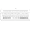 Alantec PK013 - Gigabit Ethernet - RJ-45 - Cat5e - U/UTP (UTP) - 22/26 - Schwarz (PK013)