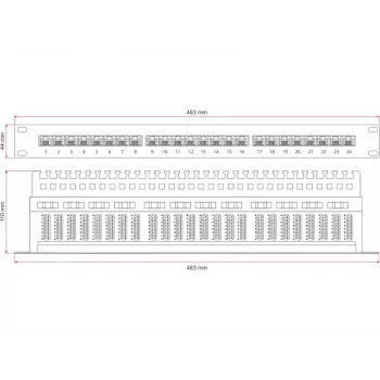 Alantec PK013 - Gigabit Ethernet - RJ-45 - Cat5e - U/UTP (UTP) - 22/26 - Schwarz (PK013)