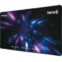 Wortmann TERRA Mauspad XXL PURE Gaming schwarz/lila schwarze Kantennaht, 900 x 400 x 3 mm