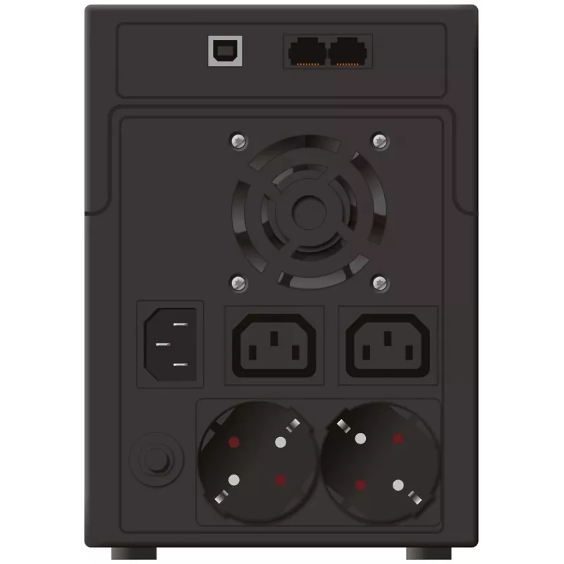 PowerWalker VI 2200 unterbrechungsfreie Stromversorgung (USV) 2,2 kVA 1100 W 4 AC-Ausgänge