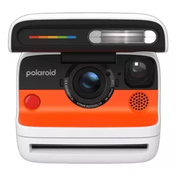 Polaroid Flip 79 x 79 mm Schwarz, Orange, Weiß