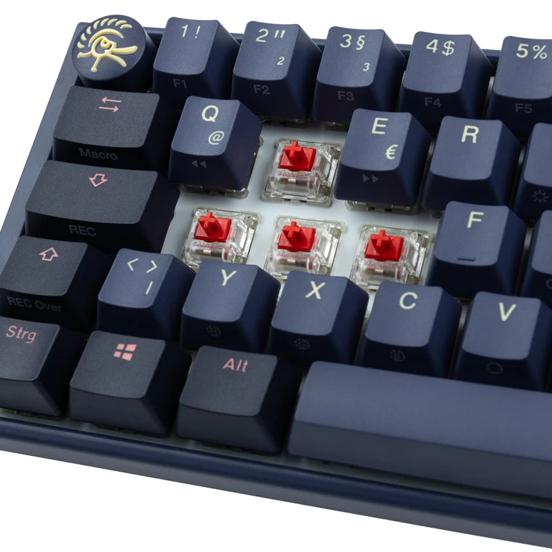 Ducky One 3 SF Tastatur Gaming USB QWERTZ German Blue