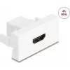 DeLOCK 90850 Steckdosen-Einsatz 2 x HDMI Weiß Stecker
