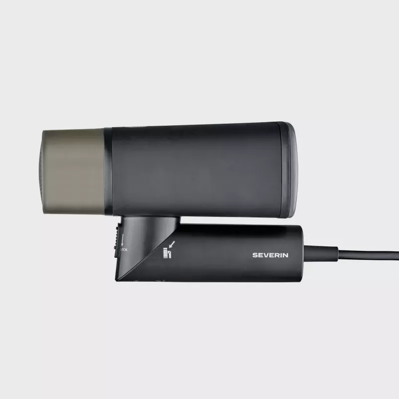 Dampfbügeleisen SEVERIN DG 3282 — 1400 W, 0,13 l Wassertank, Vertikaldampf, 1,8 m Kabel, schwarz