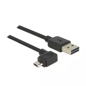 USB-Kabel DeLOCK 83853 USB 2.0 2 m USB A Micro-USB B Schwarz