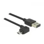 USB-Kabel DeLOCK 83853 USB 2.0 2 m USB A Micro-USB B Schwarz