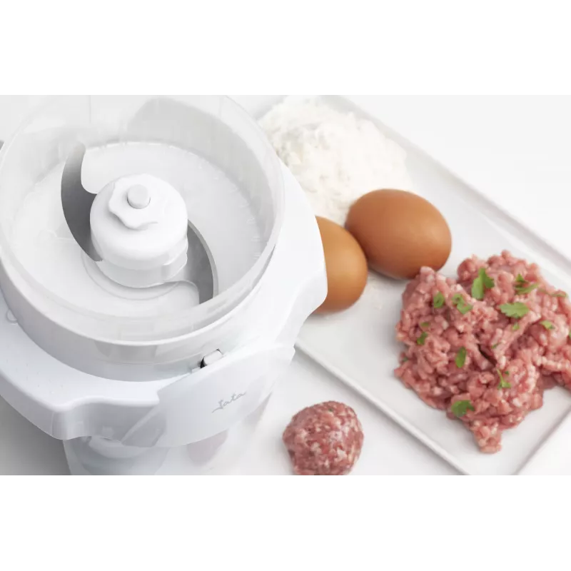 Aufschnittmaschine Jata JEPC1123 — kompakte elektrische Schneidemaschine für Aufschnitt und Käse, einstellbare Schnittstärke