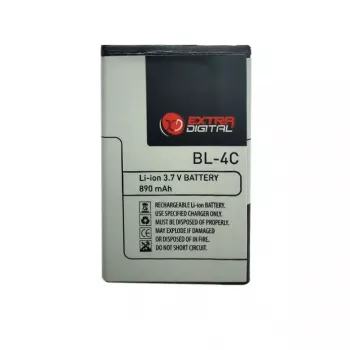 Batterie extra digital BL-4C für Nokia 6100/5100/2650/E60/N91 3,7 V 1020 mAh