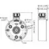 Anschlussdose Hikvision DS-1280ZJ-TR13 Outdoor Schwarz Silber 1kg