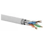 Q-LANTEC S/FTP Cat.6A Netzwerkkabel, Twisted Pair, LSOH