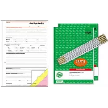 Formularbuch sigel SY281 A4+ einteiliger Gratisbestand für Markt D