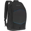 Notebook-Rucksack Tellur TLL611282 mit USB-Anschluss und beleuchtetem Streifen, schwarz