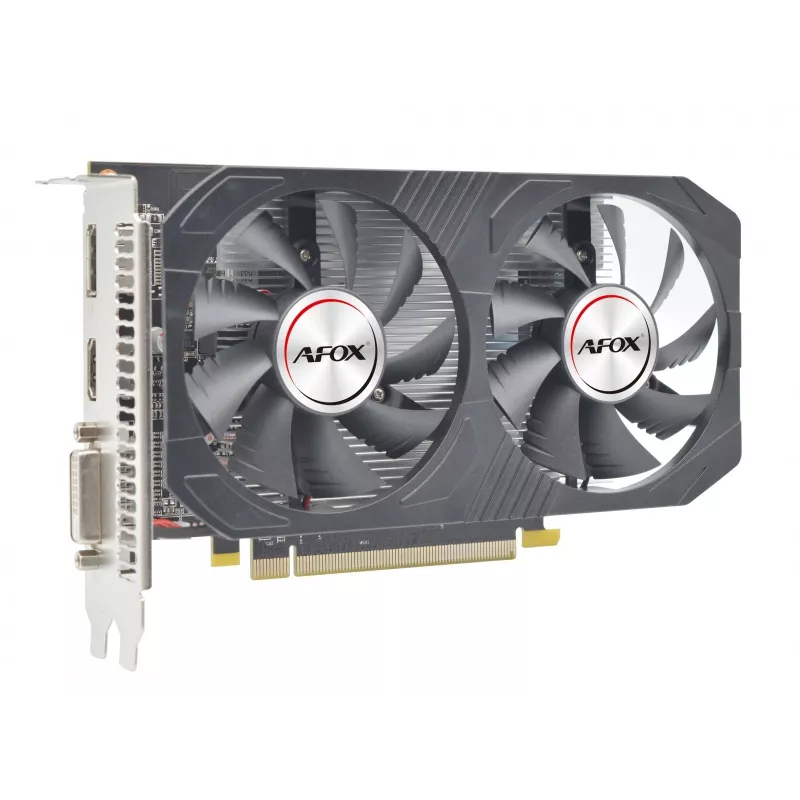 Grafikkarte AFOX AMD Radeon RX 550 4 GB GDDR5 PCIe 3.0, 1183 MHz, 128-Bit, Dual-Lüfter