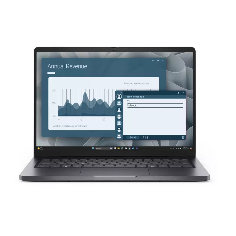 Dell Pro 14 PC14255 | 14 Zoll | IPS | FHD+ | 1920 x 1200 Pixel | Anti-Glare | AMD Ryzen 3 | 210 | 8 GB | DDR5 | SSD-Kapazität 512 GB | AMD Radeon 740M Grafik | Wind