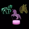 Manta SNL116RGB RGB 3D Pferde Deko LED-Lampe