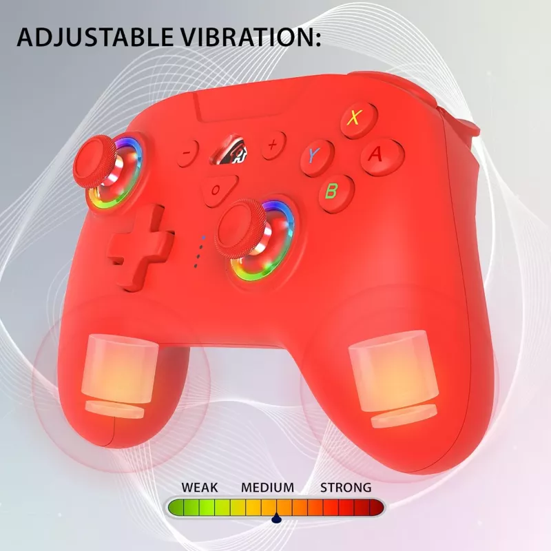 Subsonic Wireless LED Controller Rot für Switch