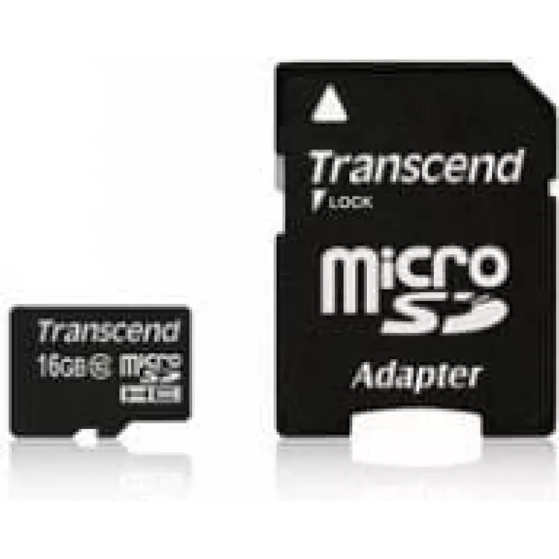 Flash-Speicher Transcend 16 GB MicroSDHC UHS-I TS16GUSDU1