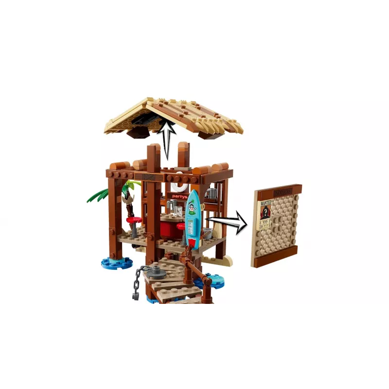 LEGO Bauset One Piece 75636 Windmühlendorf-Hütte, 299 Teile, 3 Minifiguren, 8+ Jahre